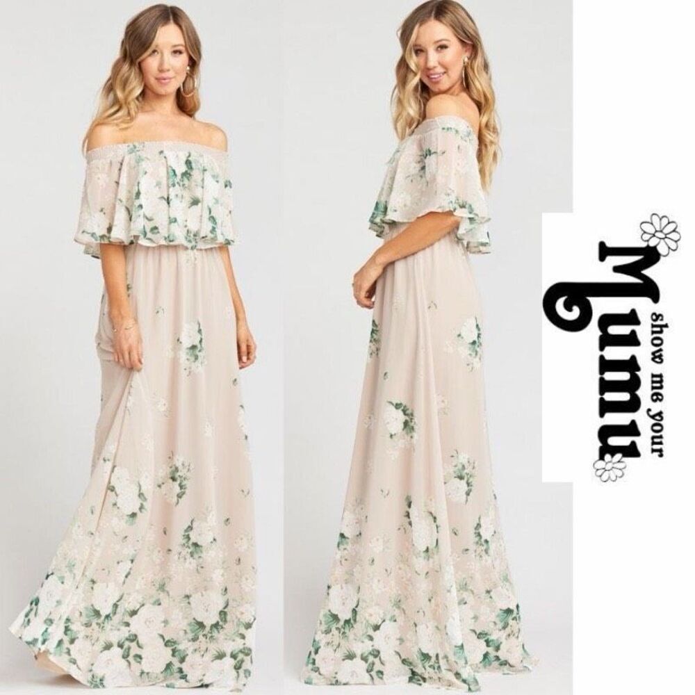 NWT Show Me Your Mumu Hacienda Maxi Versatile Dress Size Medium